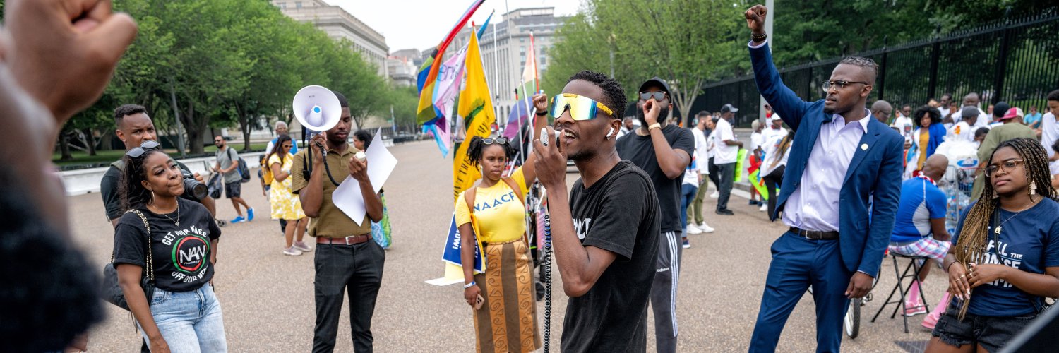 NAACP's banner