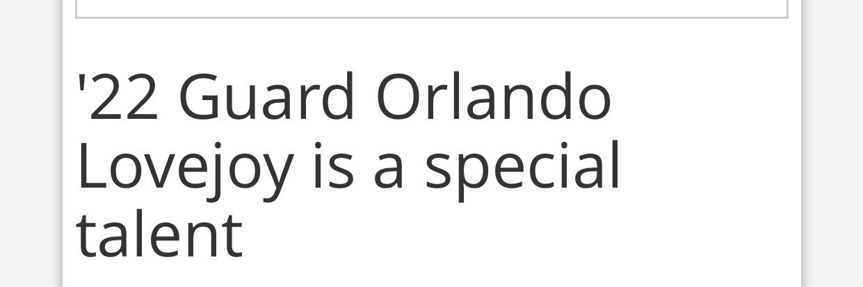 orlando lovejoy's banner