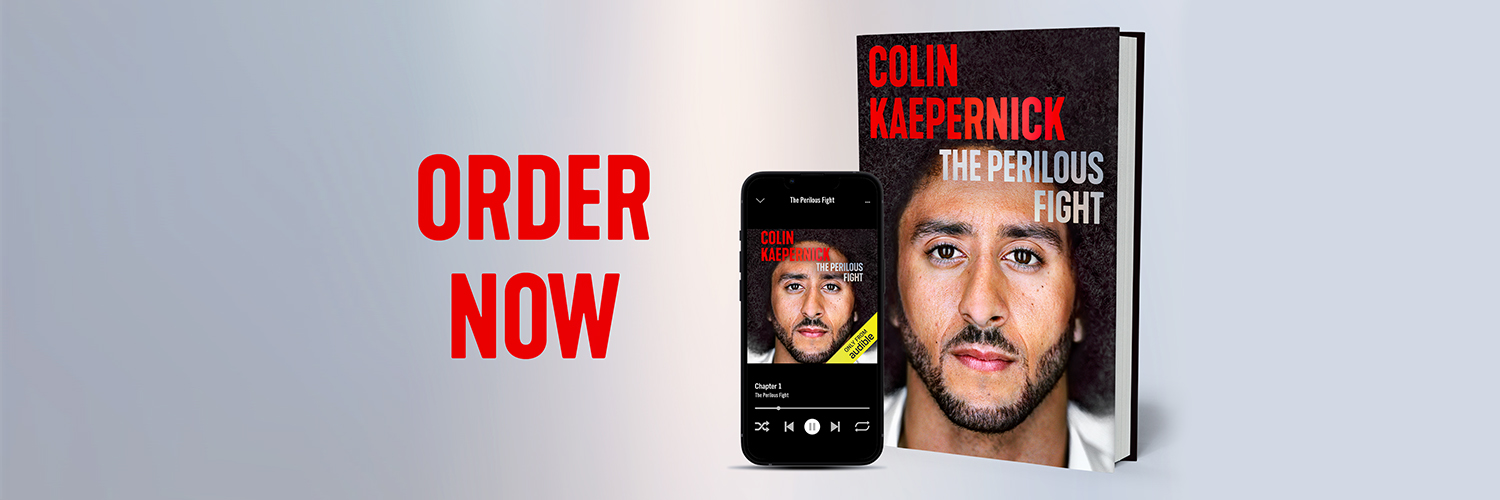 Colin Kaepernick's banner