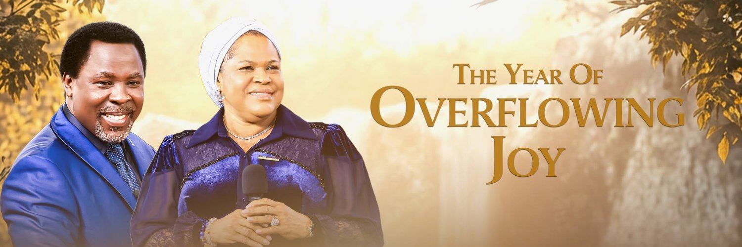 TB Joshua's banner