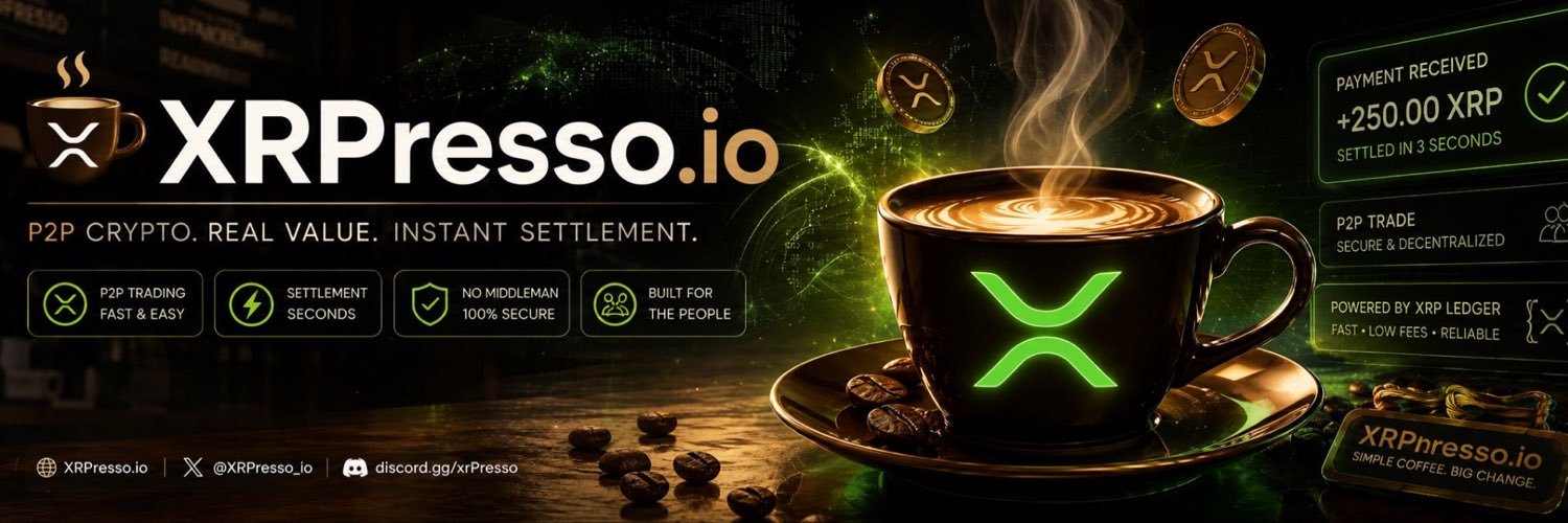 XRPresso.io's banner