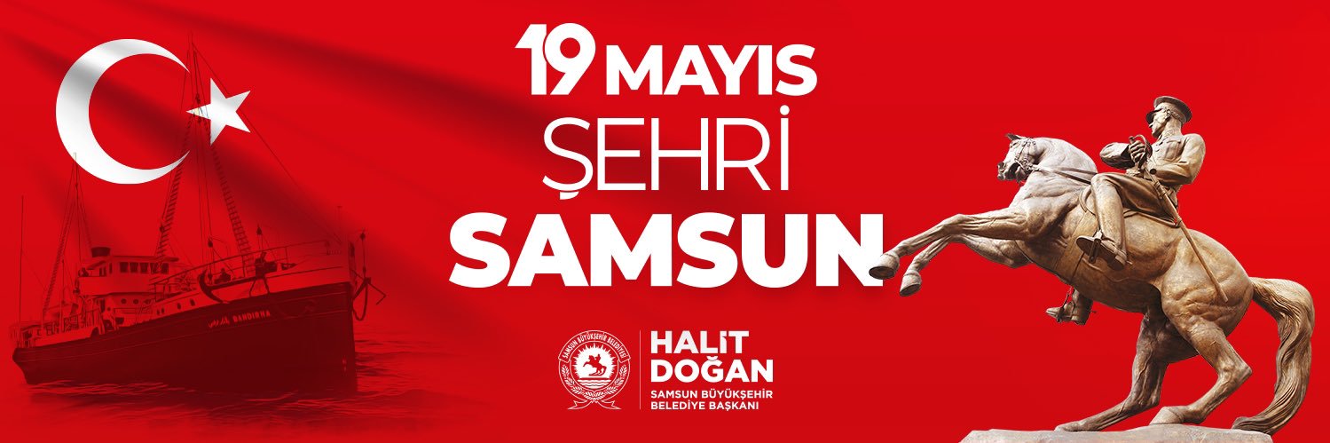 Samsun Büyükşehir Belediyesi's banner