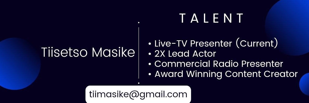Tiisetso Masike's banner