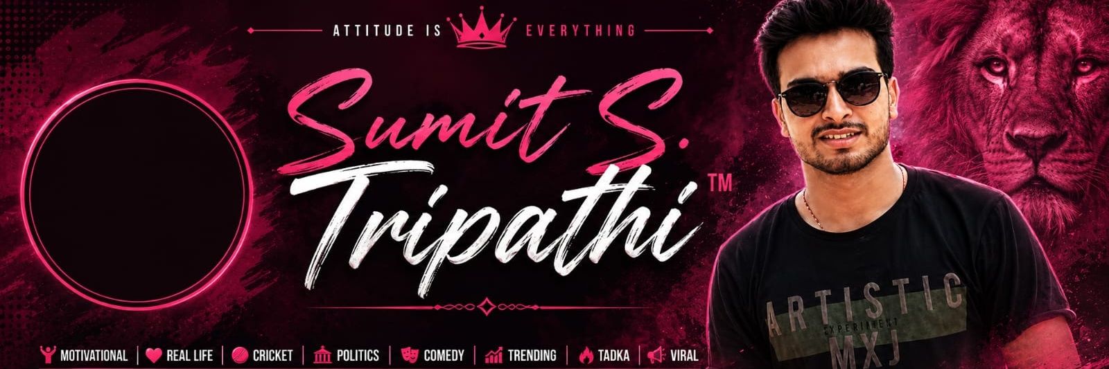 sumit s tripathi (Sumit Bushranger)'s banner