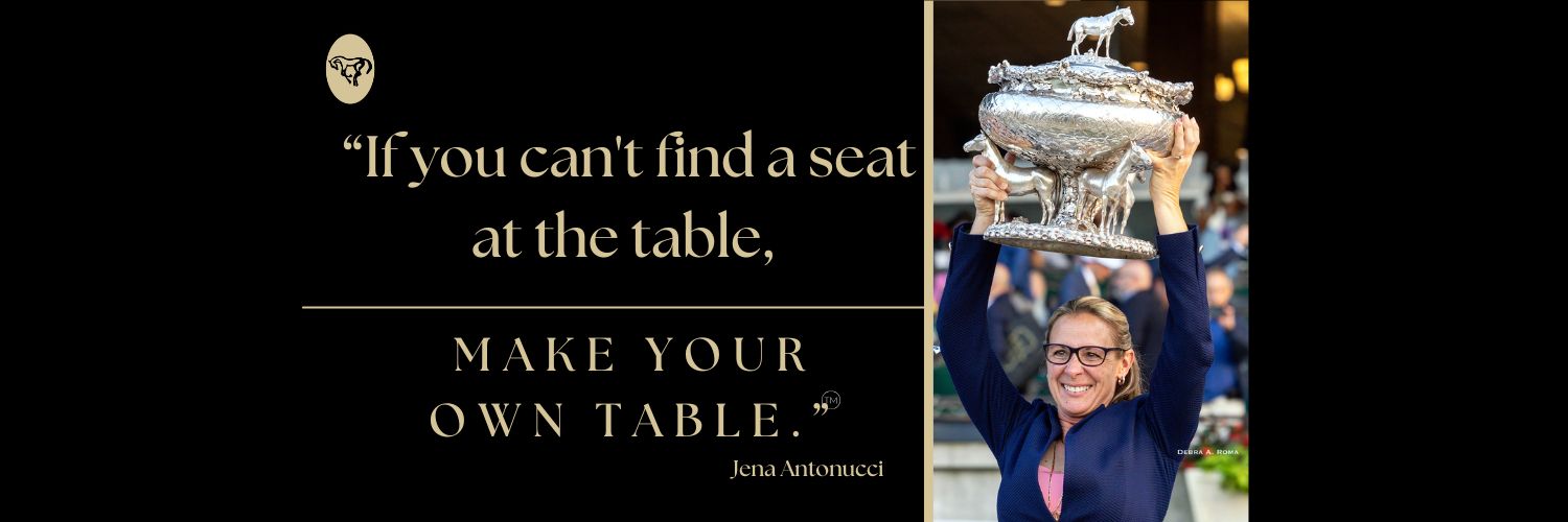 Jena Antonucci | Thoroughbred Trainer's banner