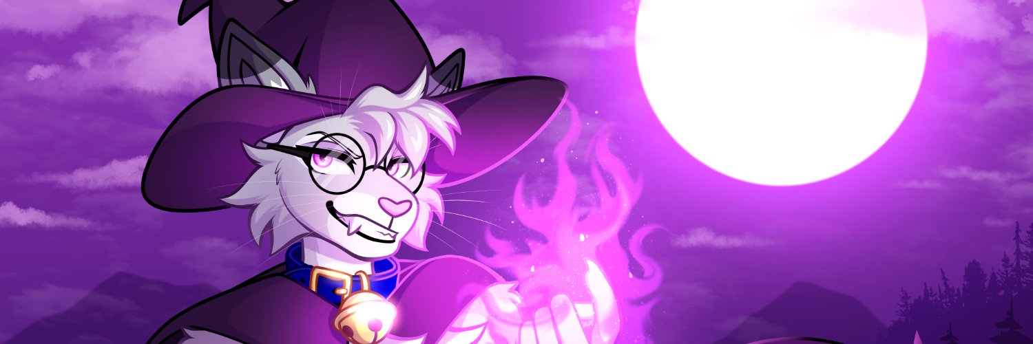 Nixu, but Spooky~ 🧹🌙's banner