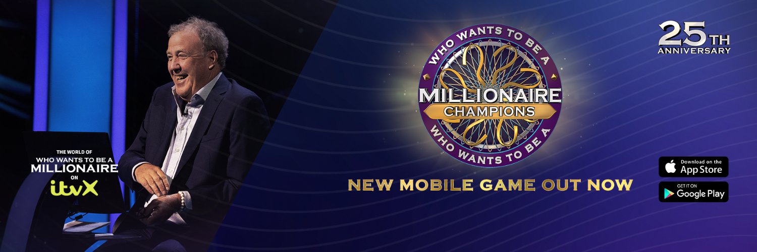 Who Wants To Be A Millionaire?'s banner