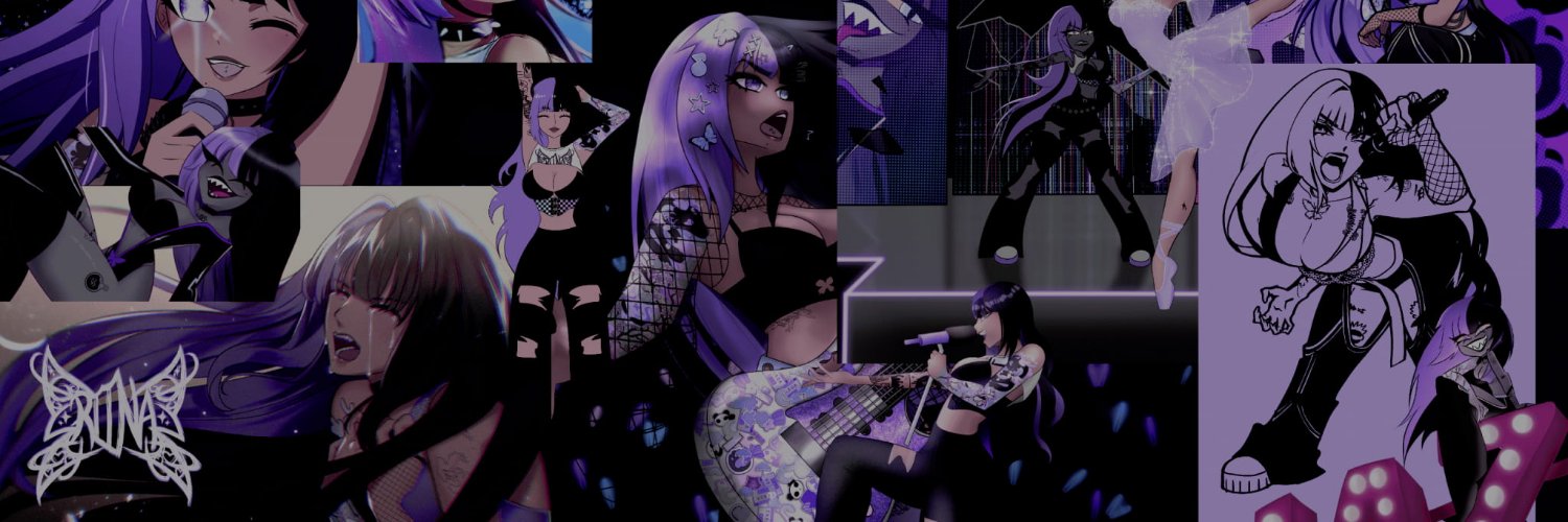 Riina 💜⛓ Punk Rock Idol 【 VStella 】's banner
