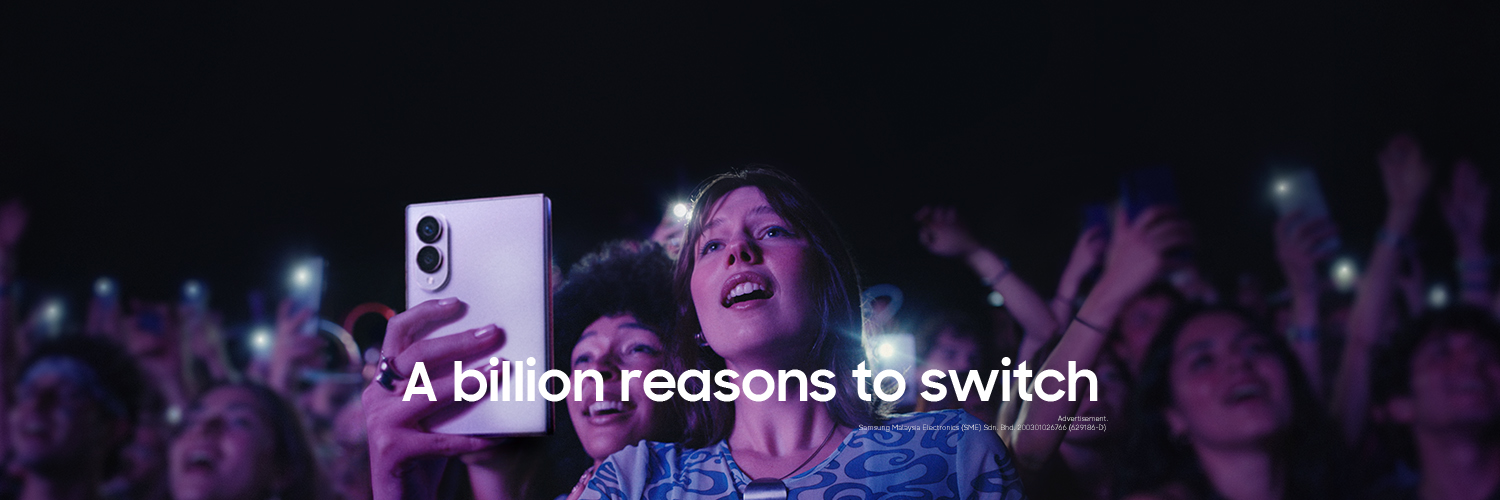 Samsung Malaysia's banner