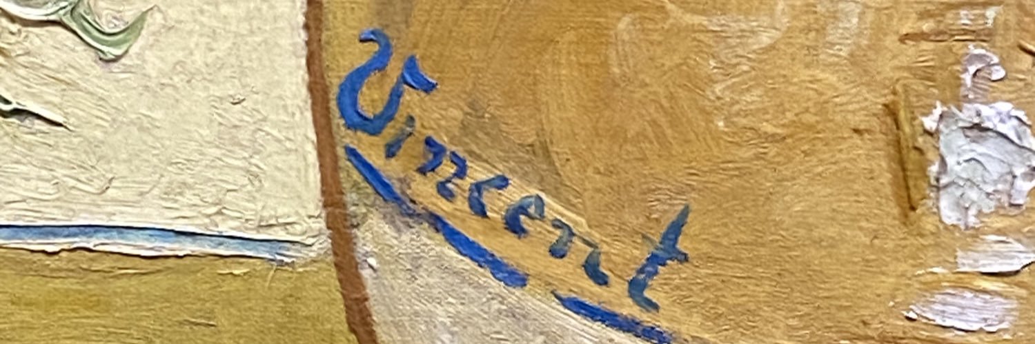 V.'s banner