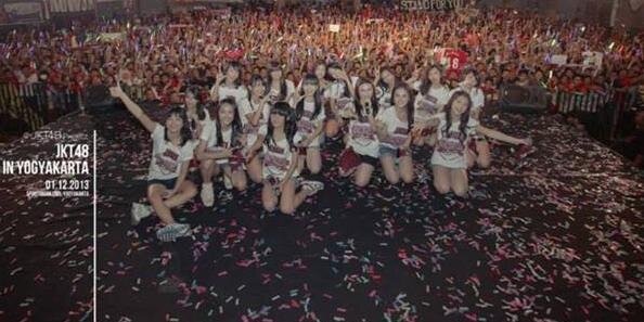 JKT48 FC Yogyakarta's banner