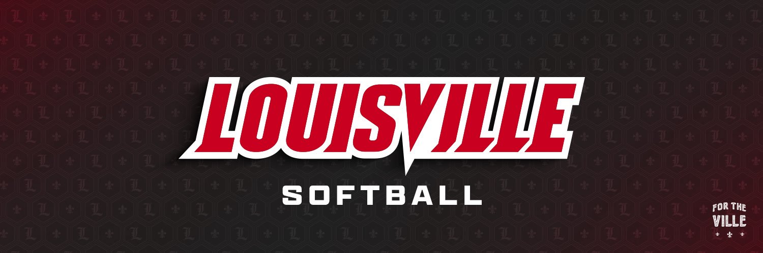 Louisville Softball's banner