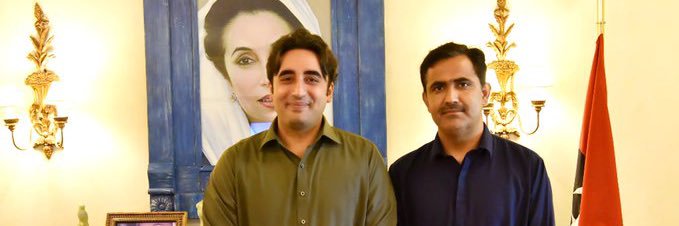 Rab Nawaz Baloch's banner