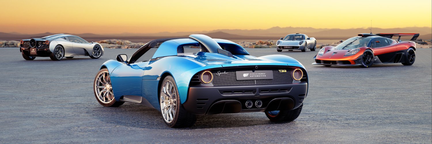 Gordon Murray Automotive's banner