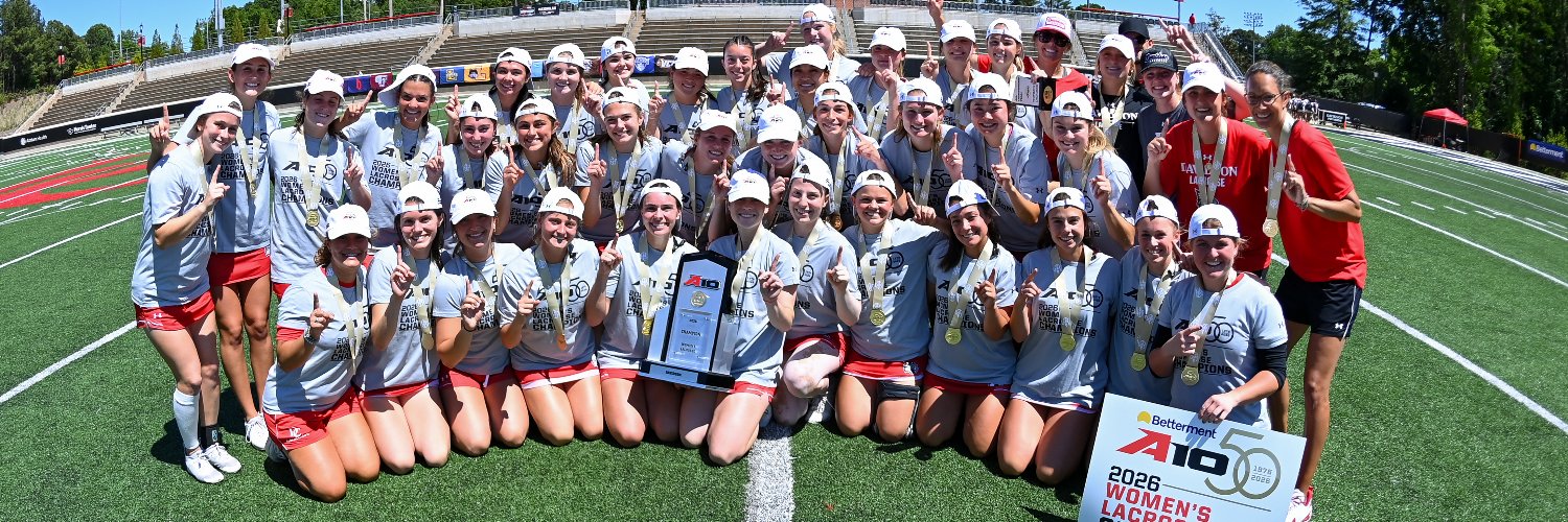Davidson Lacrosse's banner