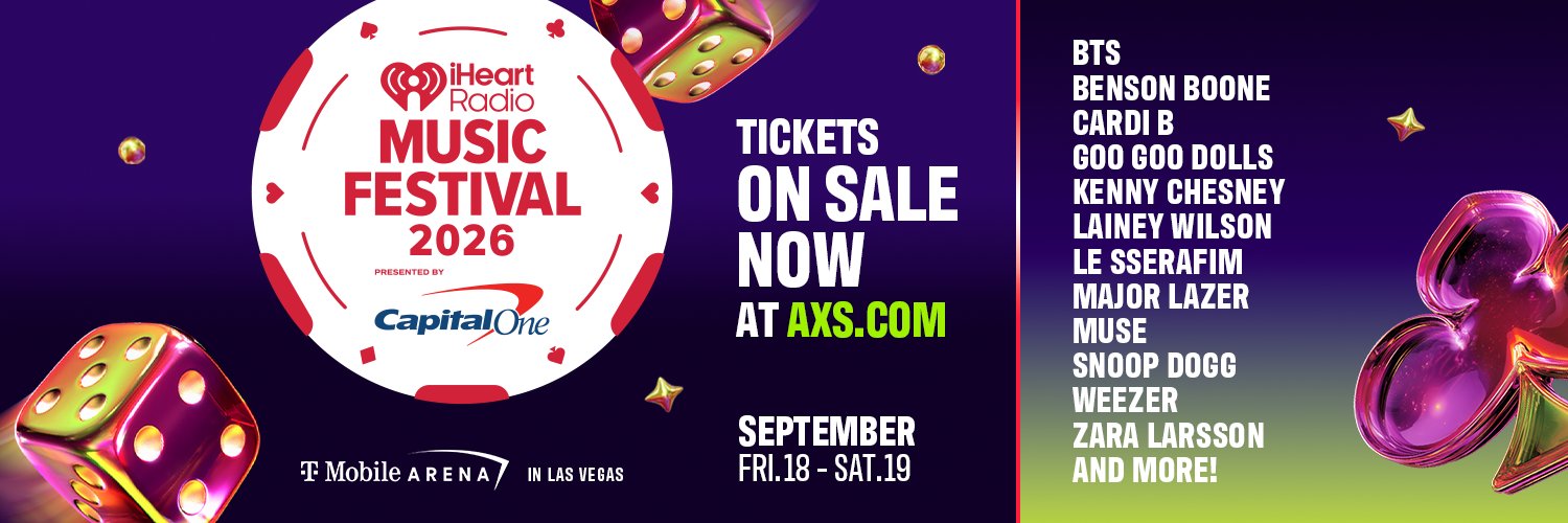 iHeartRadio's banner