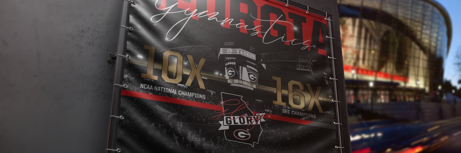 Georgia Gymnastics's banner