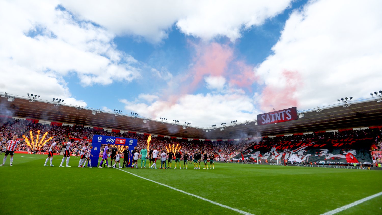 Southampton FC's banner
