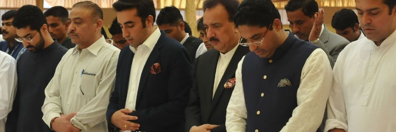 Abdul Qadir Patel's banner