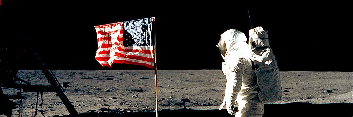 Dr. Buzz Aldrin's banner