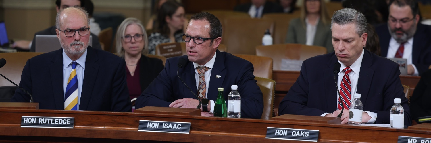 Fmr. Rep. Jason Isaac's banner