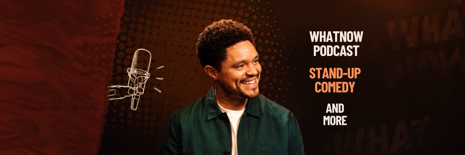 Trevor Noah's banner