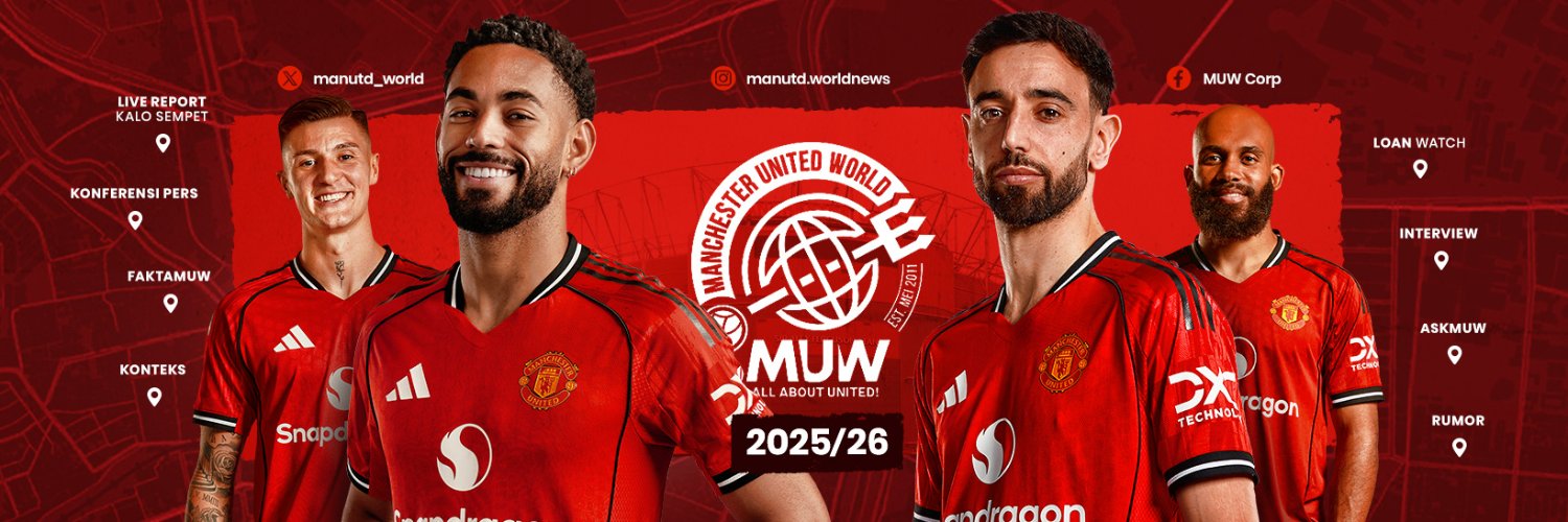 Manchester United World's banner