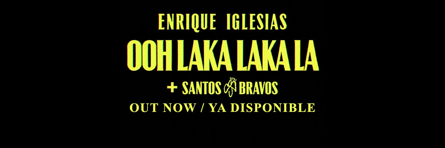 Enrique Iglesias's banner
