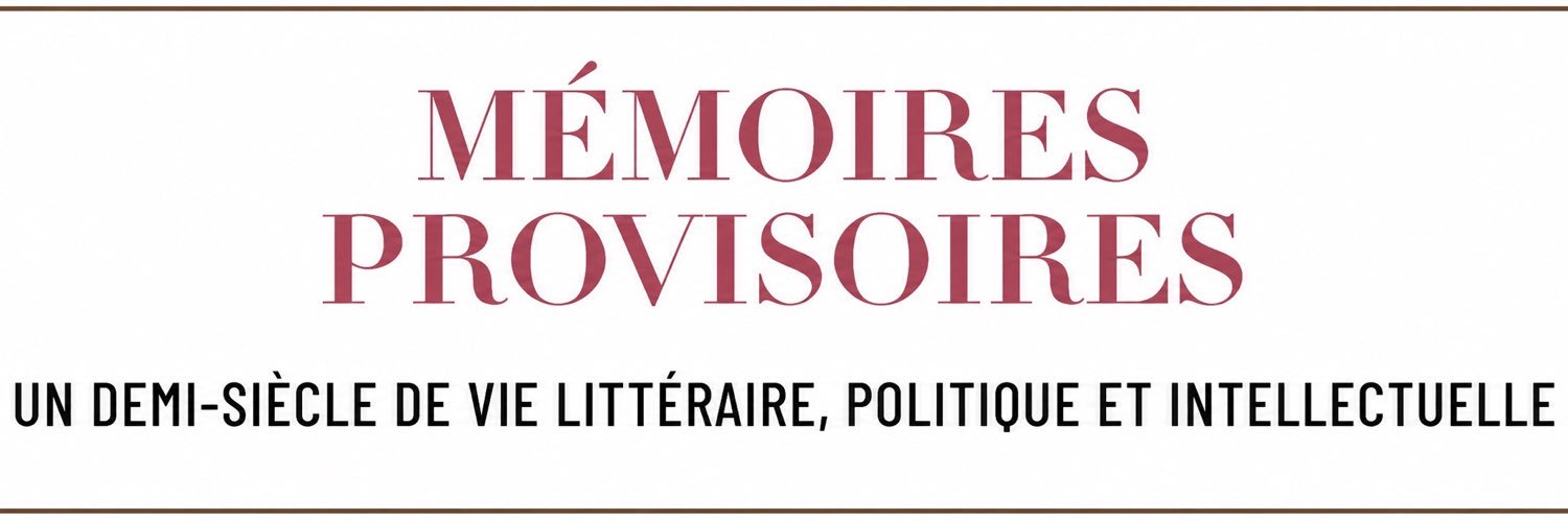 Bernard-Henri Lévy's banner