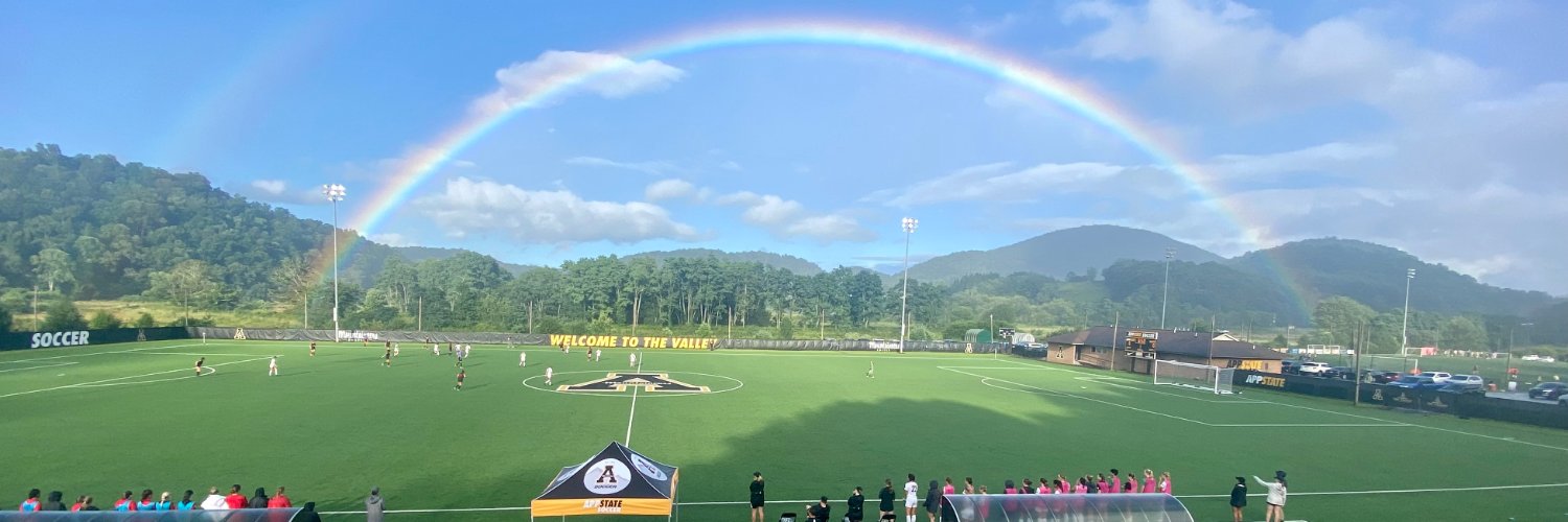 App State Soccer's banner
