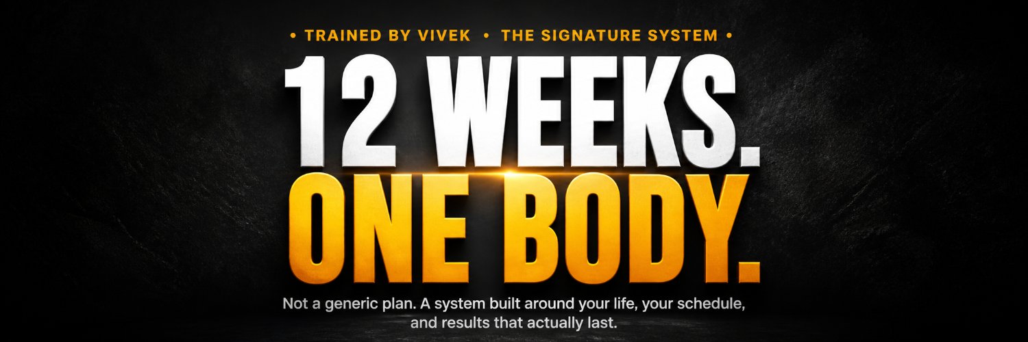 Vivek Gupta | Fat Loss Coach's banner