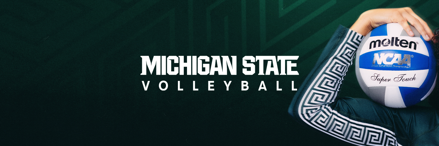 Michigan State Volleyball's banner