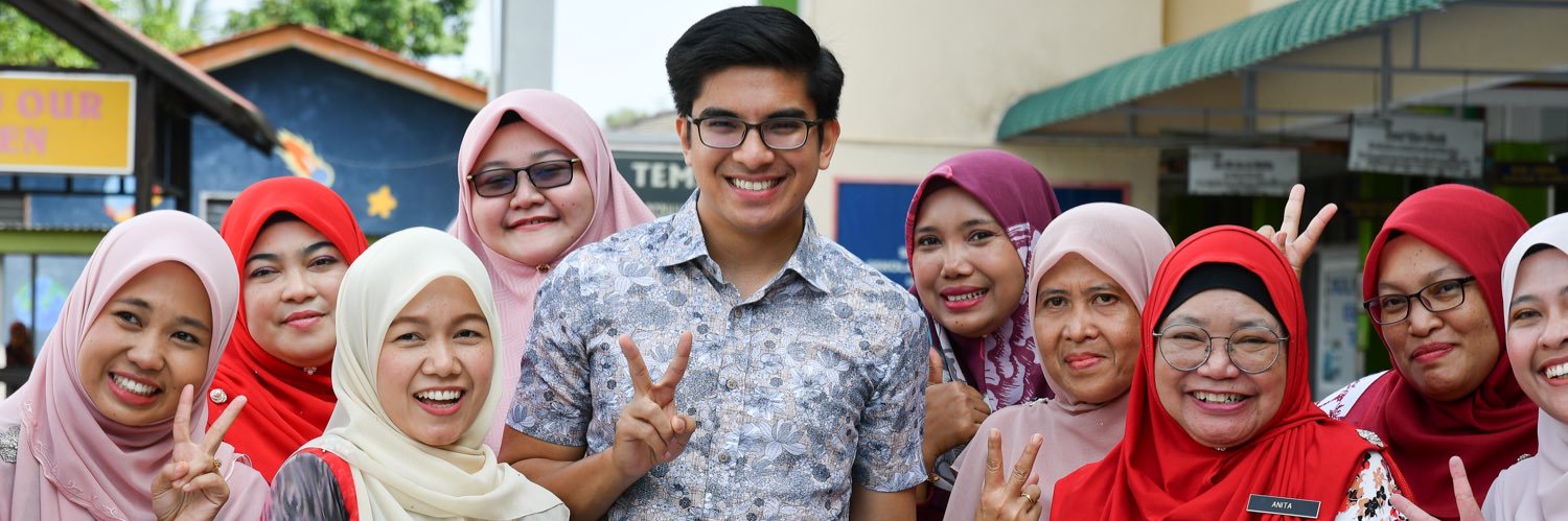 Syed Saddiq's banner