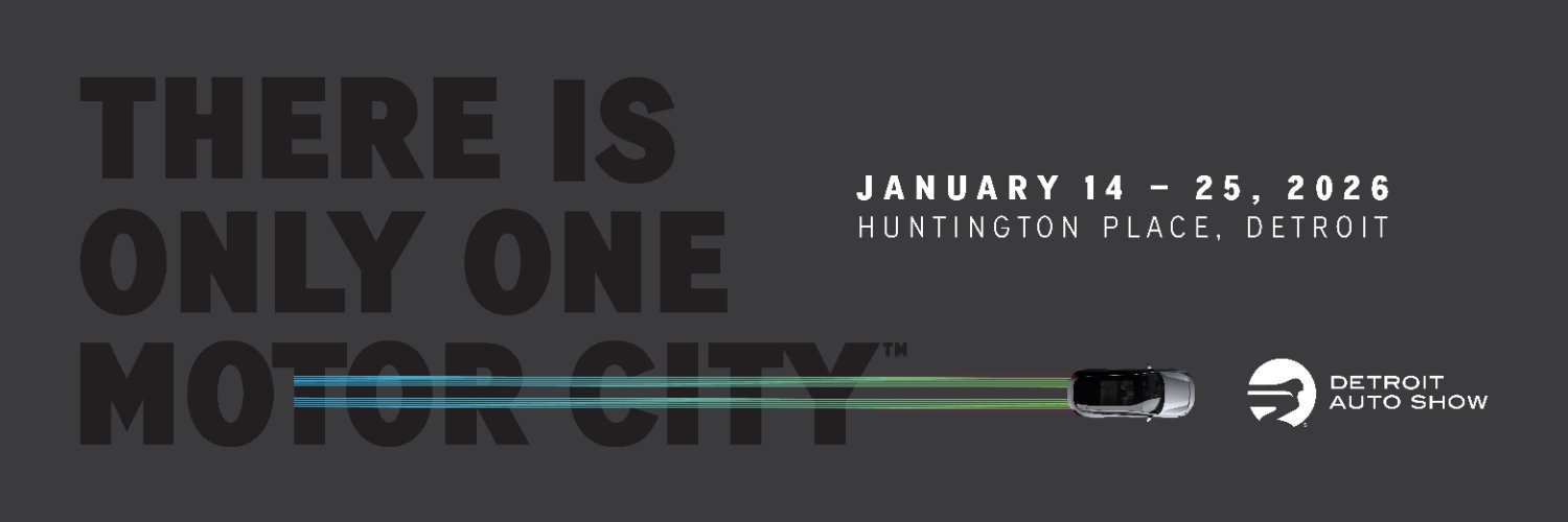 Detroit Auto Show's banner