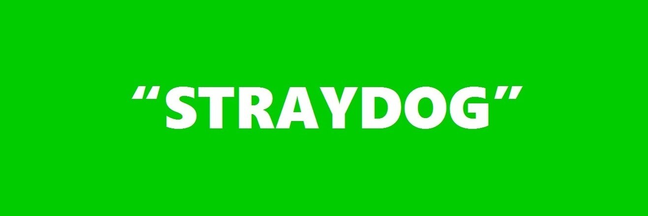 “STRAYDOG”'s banner