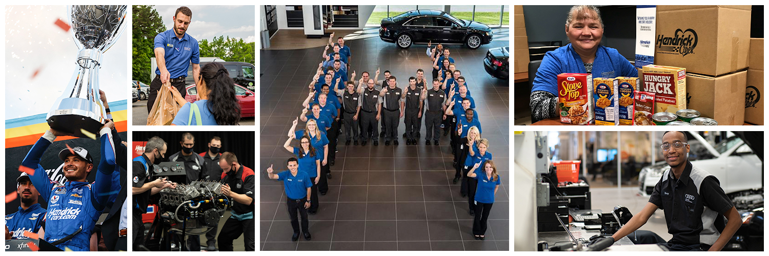 Hendrick Automotive Group's banner