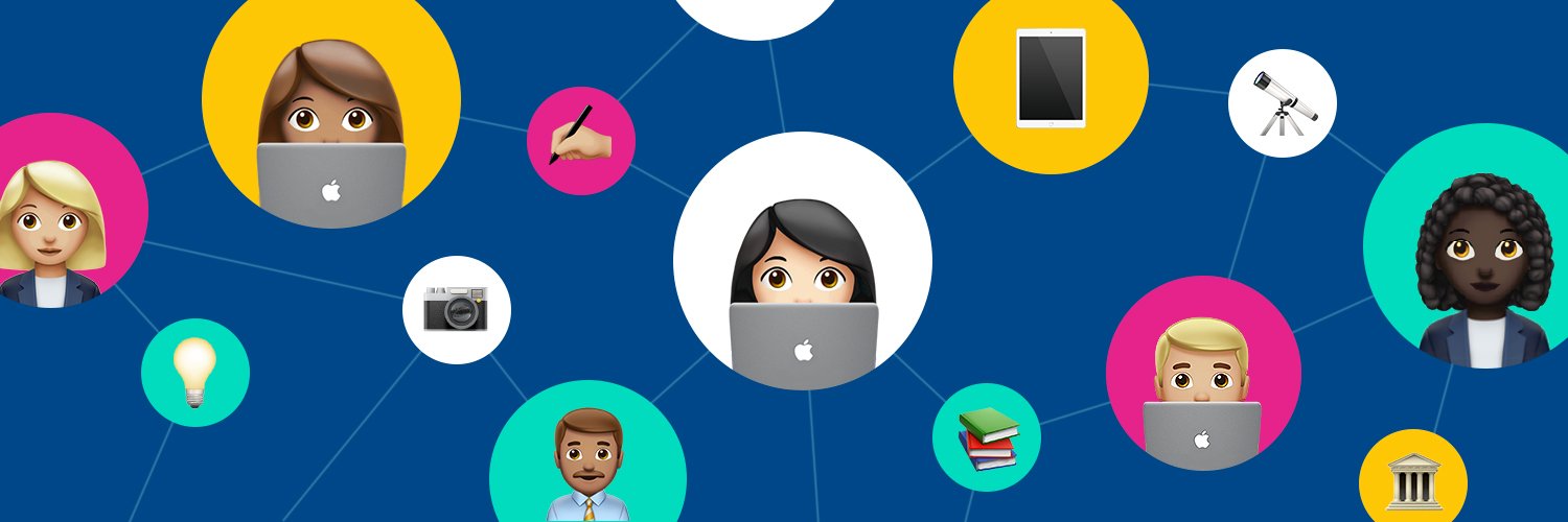 Apple Education's banner