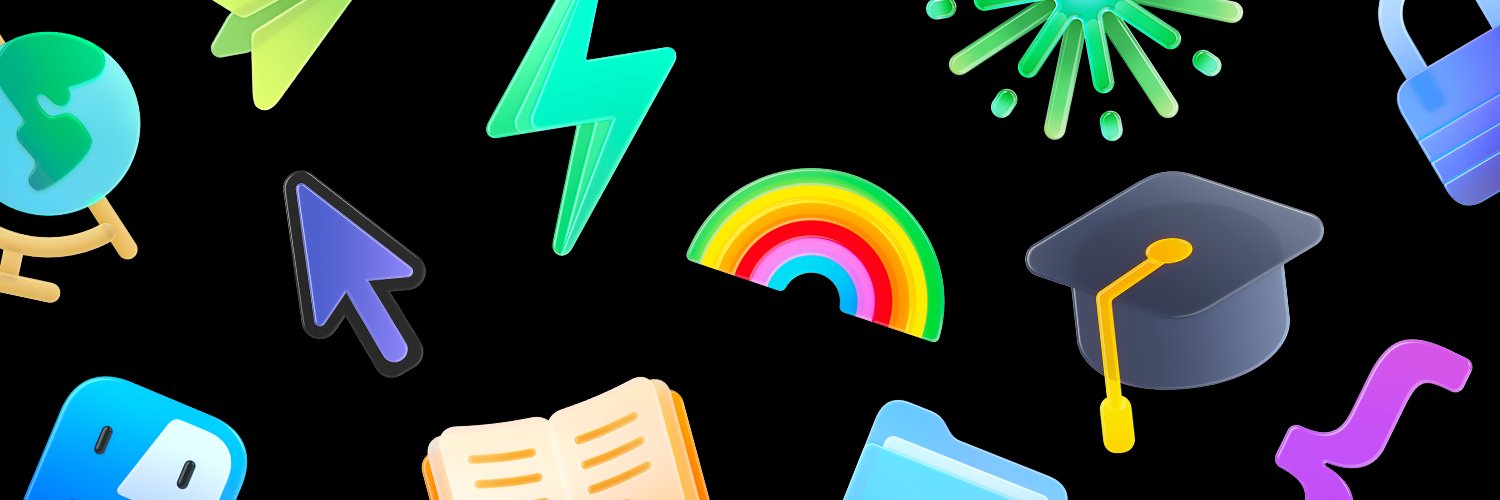 Apple Education's banner