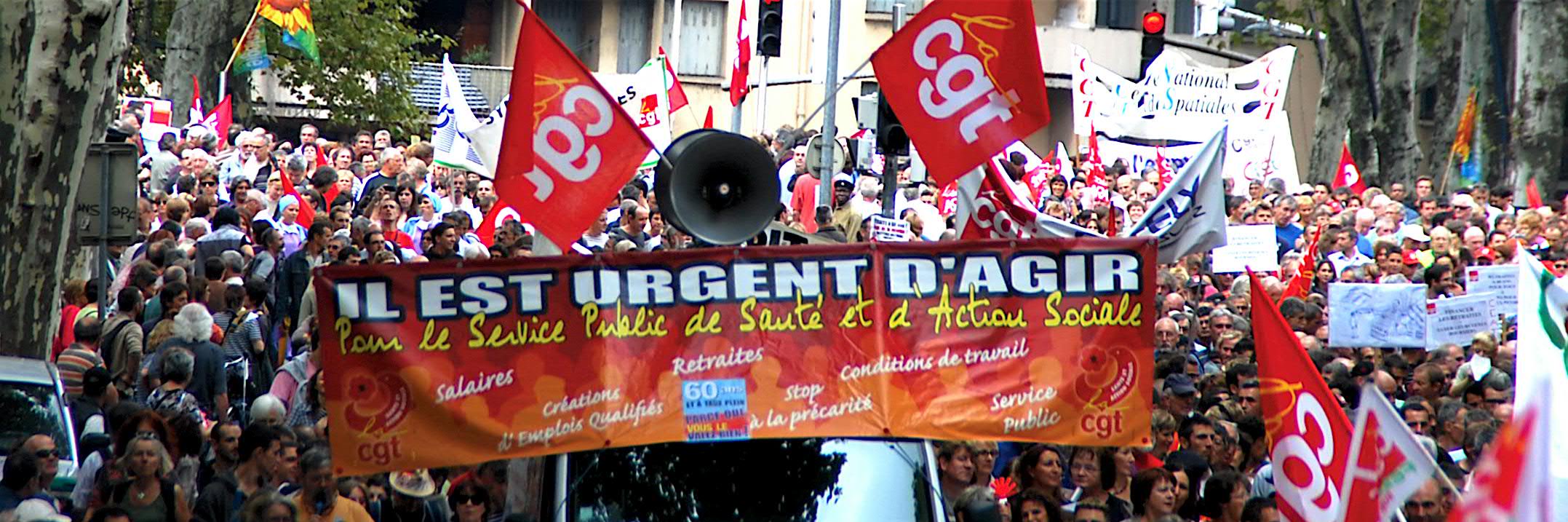 CGT Santé Action Sociale's banner