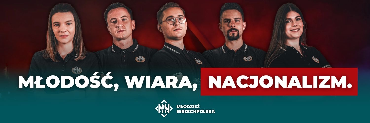 Młodzież Wszechpolska's banner