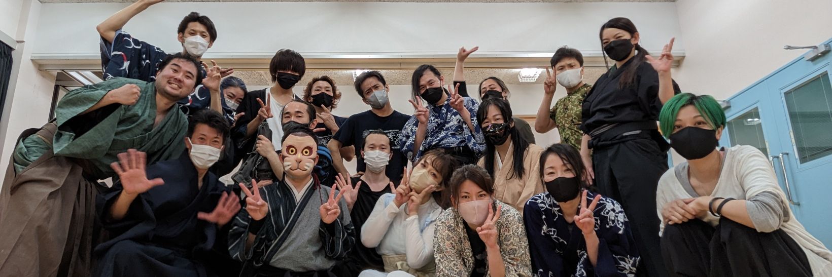 魁 多聞 ちゃんばら衆 我道代表's banner