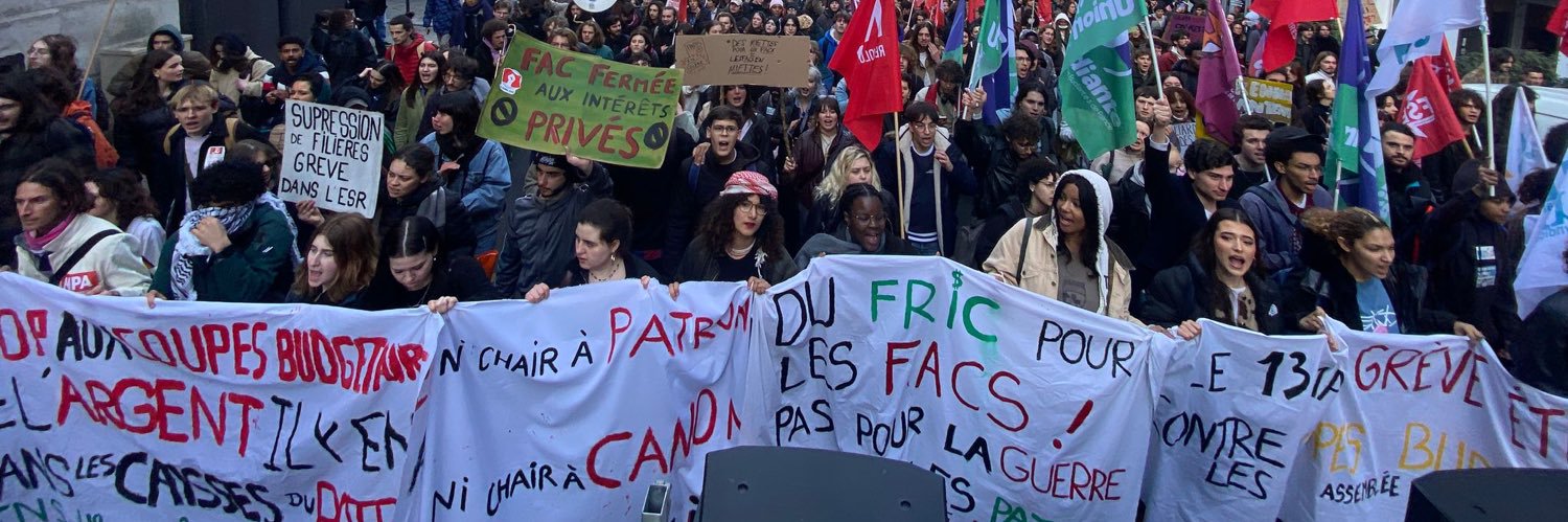 UNEF Nanterre's banner