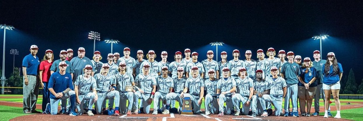 Bob Jones Baseball's banner