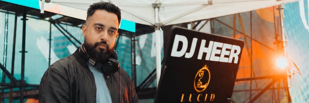 DJ Heer's banner