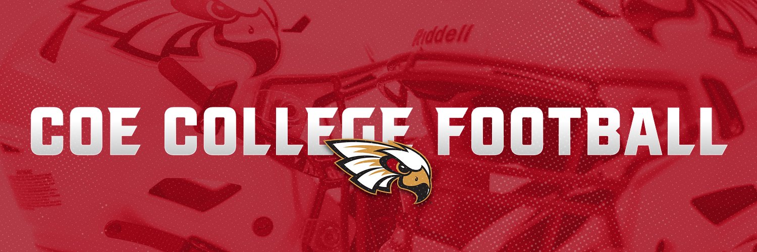 Coe College Football's banner