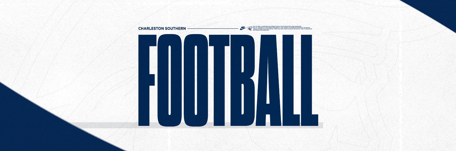 Charleston Southern Football's banner