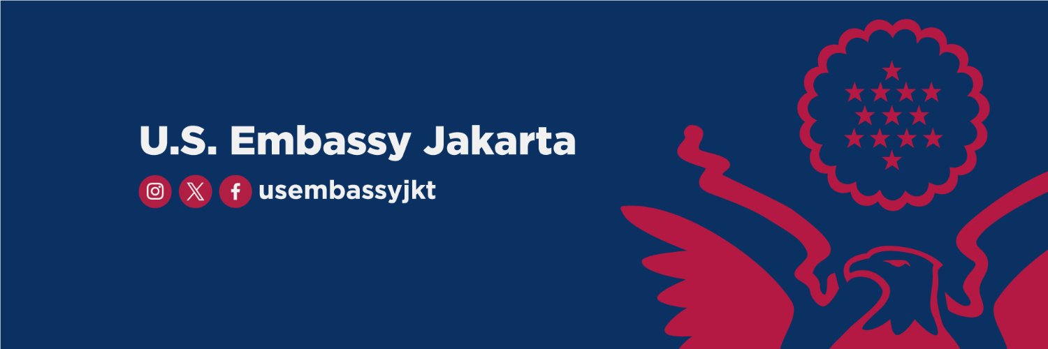 U.S. Embassy Jakarta's banner