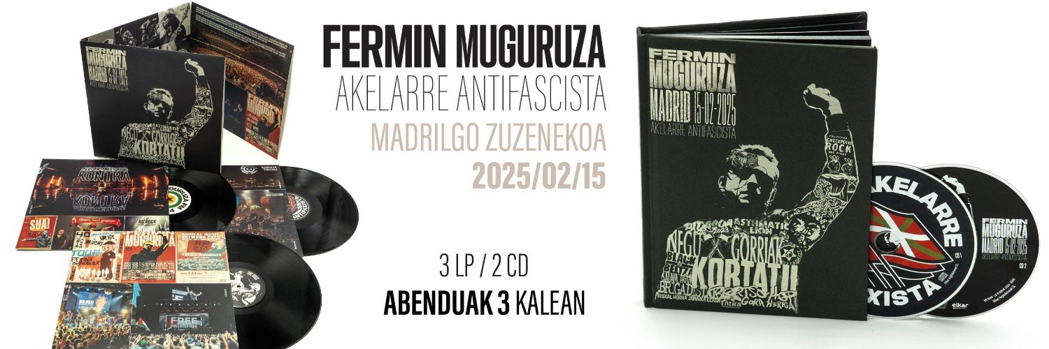 Fermin Muguruza's banner
