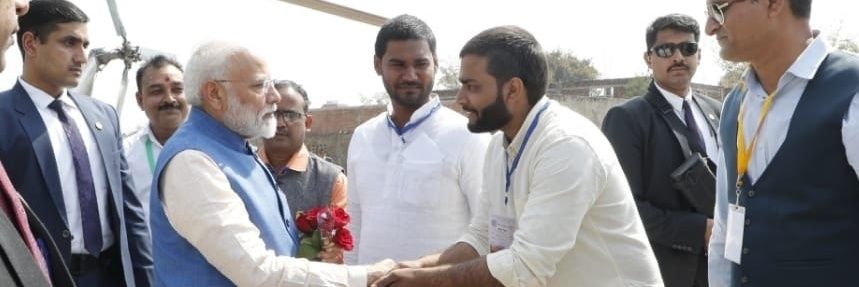 Milind Singh's banner