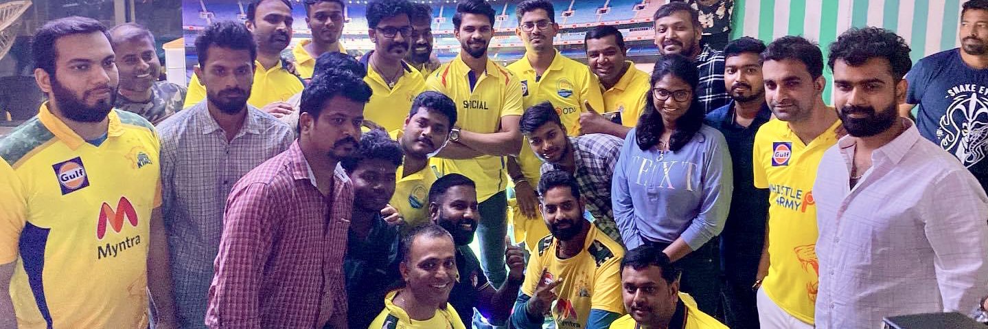 WhistlePodu Army ® - Fan Club's banner
